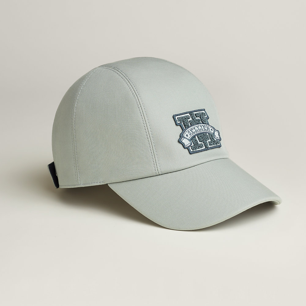 Casquette Hermès Femme Davis H Sellier Noir Taille 58 - Neuf Avec Boîte